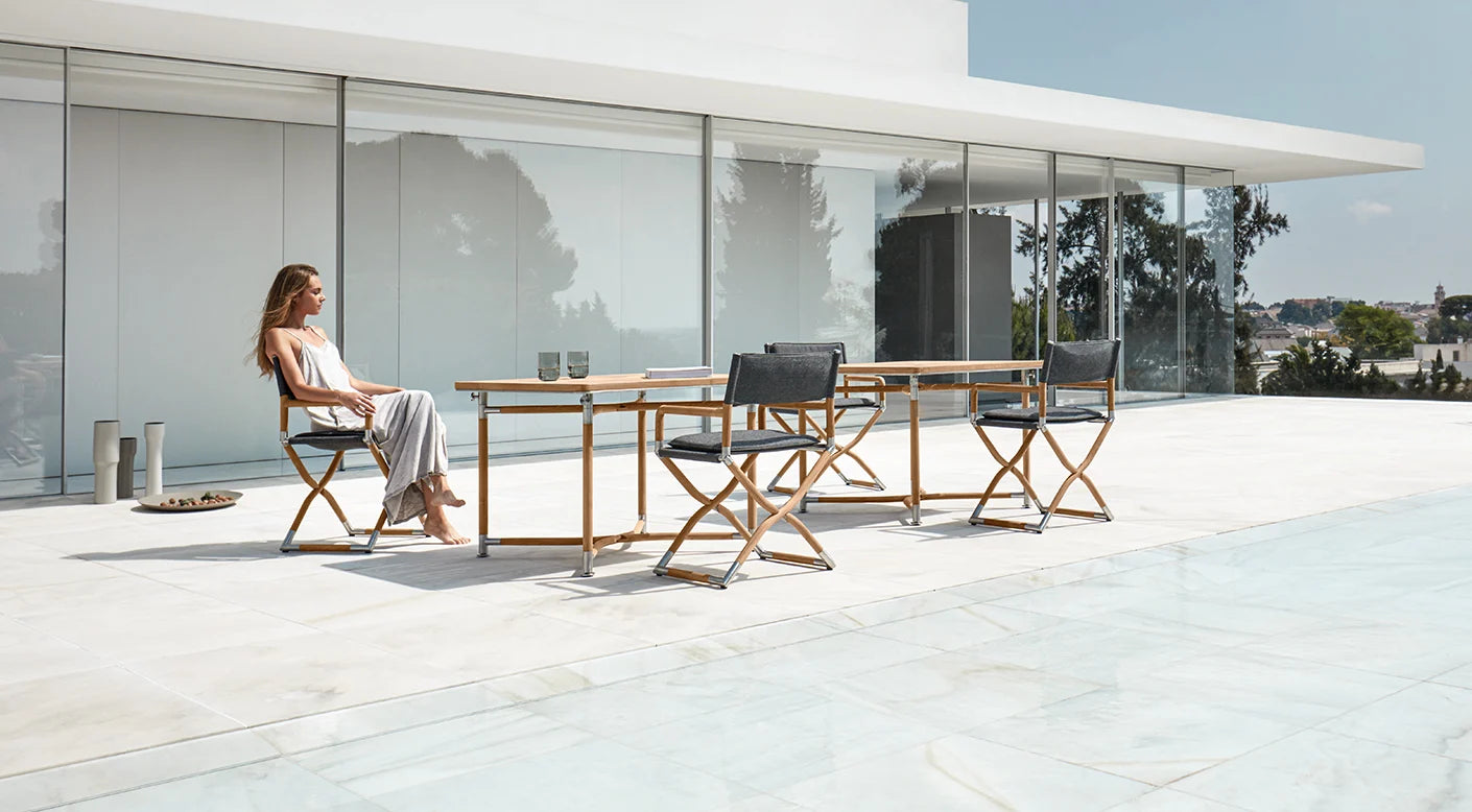 GLOSTER | NAVIGATOR FOLDING CHAIR | $2,465.00