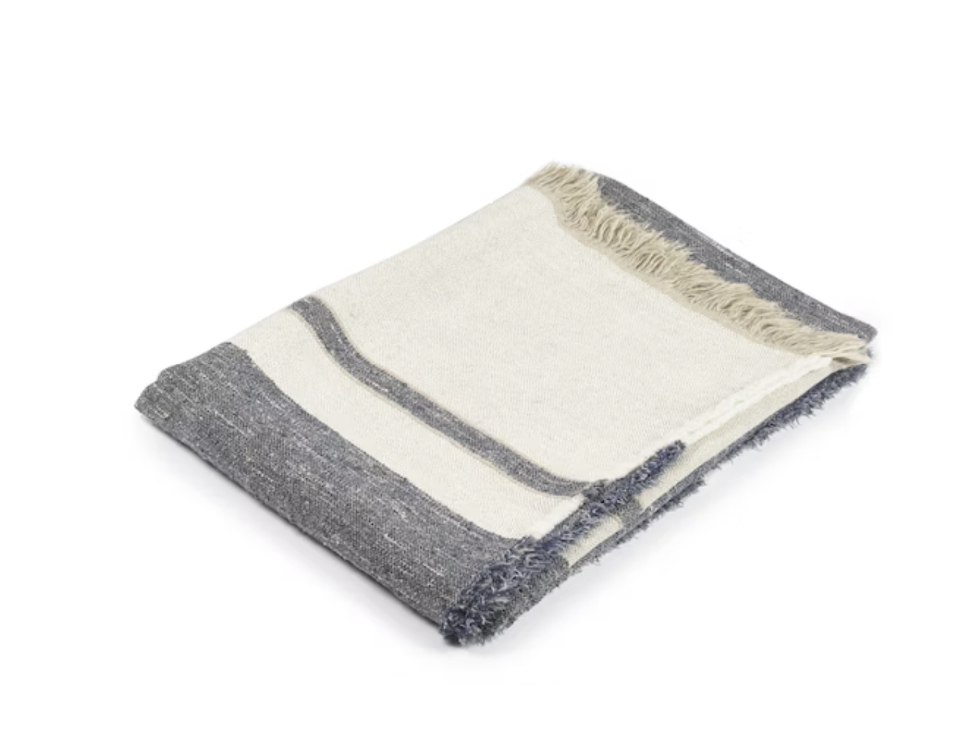 NORTH SEA STRIPE THROW - Stripe $520.00