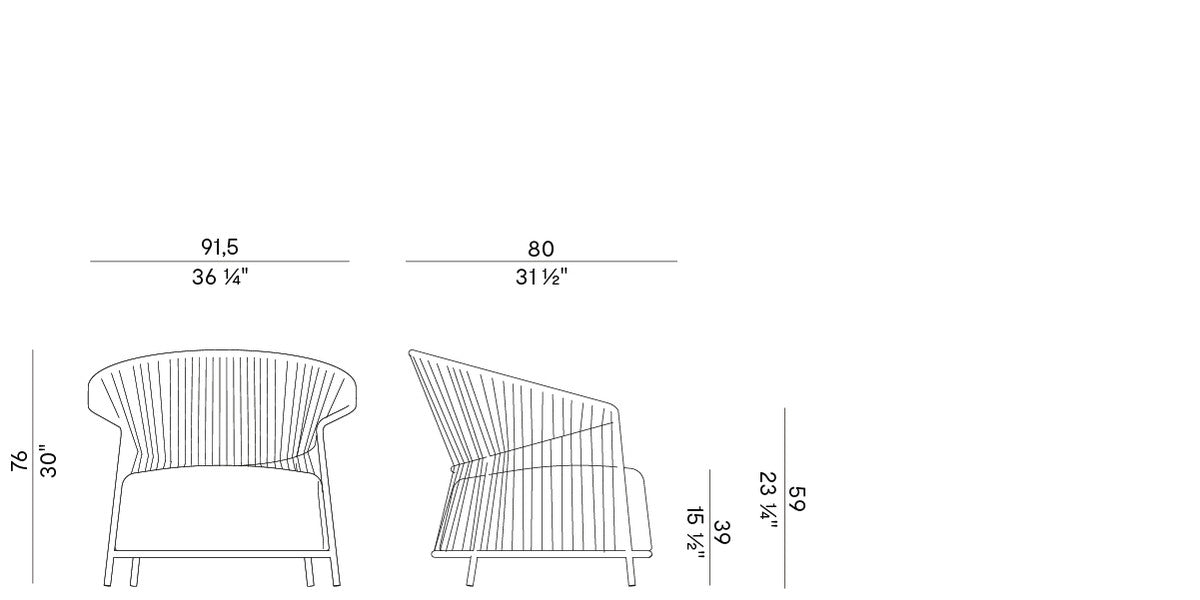 POTOCCO | Ola Armchair