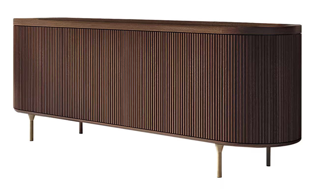 BAMAX | Opale 3 Door Channeled Sideboard - $13,695.00