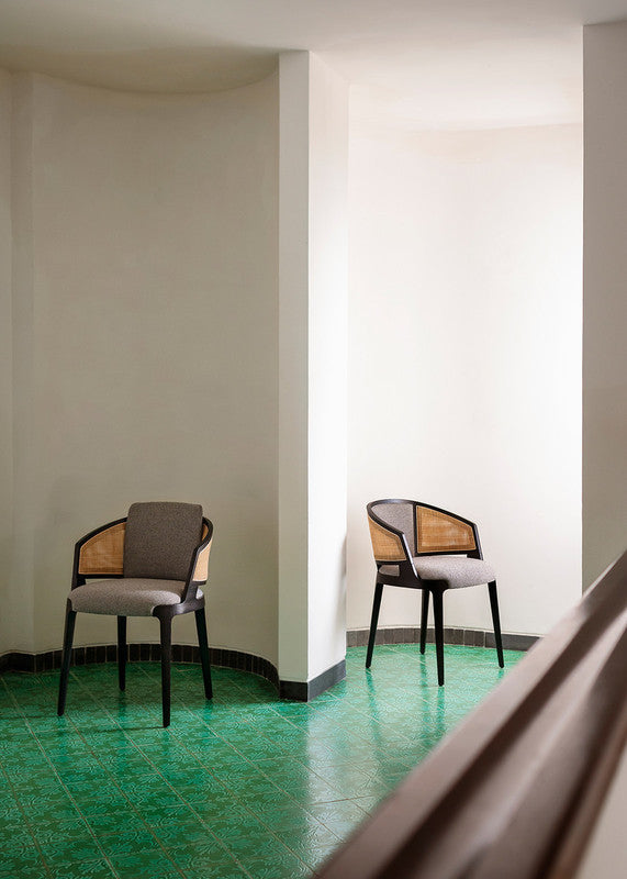 POTOCCO | Velis Cane Dining Chair