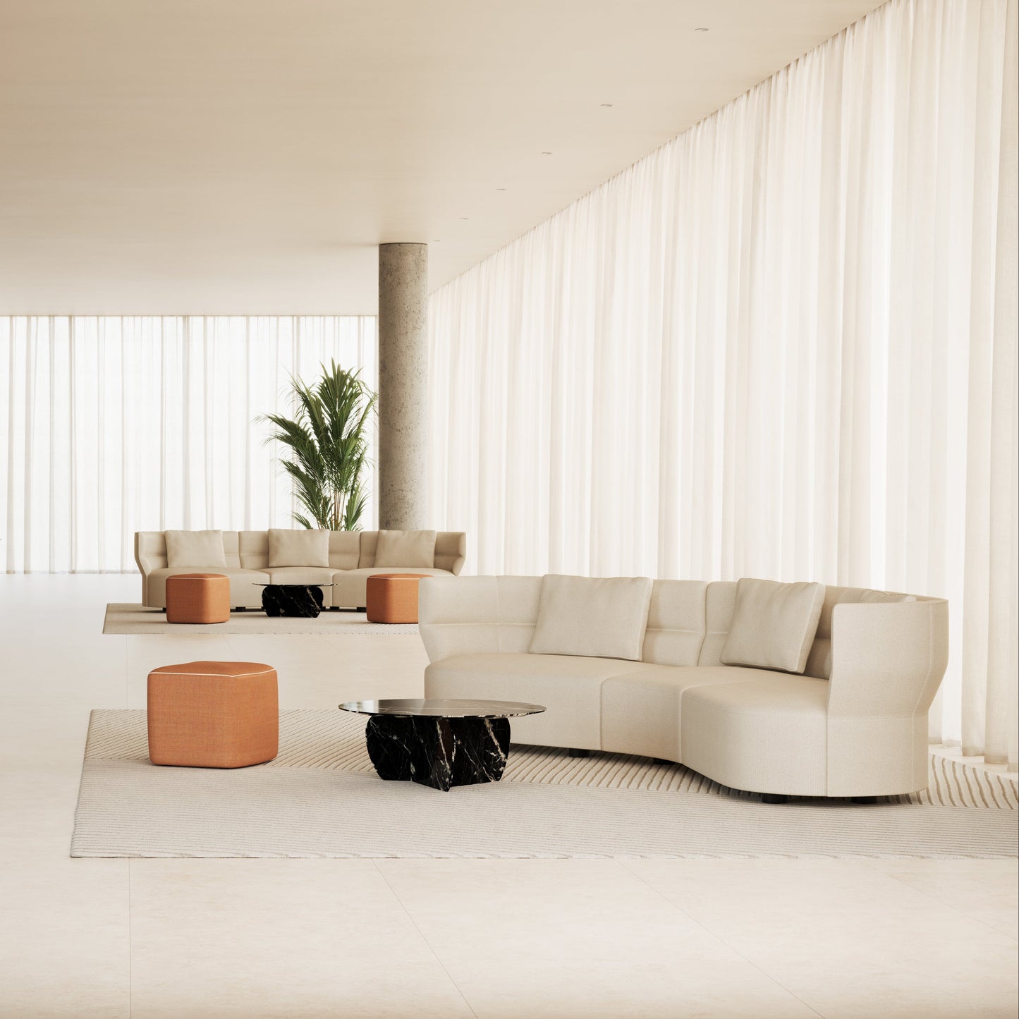 PUNT MOBLES | CORAL COFFEE TABLE | $4,834.50