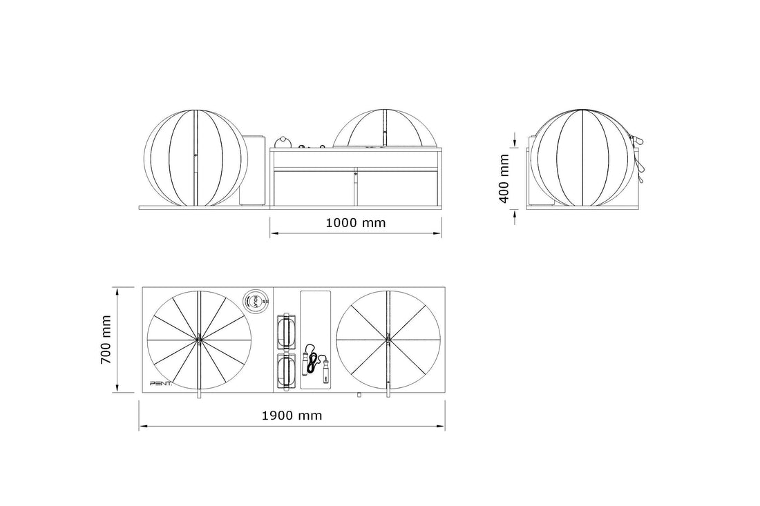 PENT | RACKA™ Set With Fitness Equipment $9,210.00 - $10,237.00