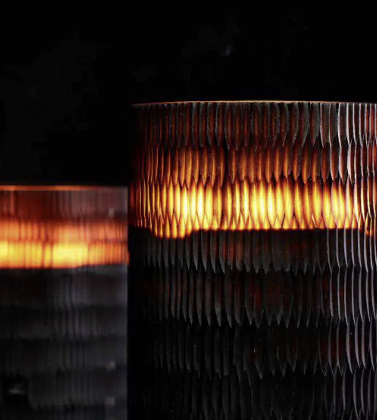 ONNO - AMBER / RHOMBUS EXTRA LARGE - $740.00