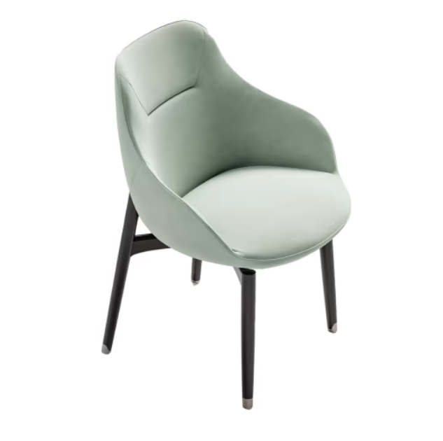 CPRN HOMOOD | ROYAL VELVET DINING CHAIR W. ARMS I $4,725.00