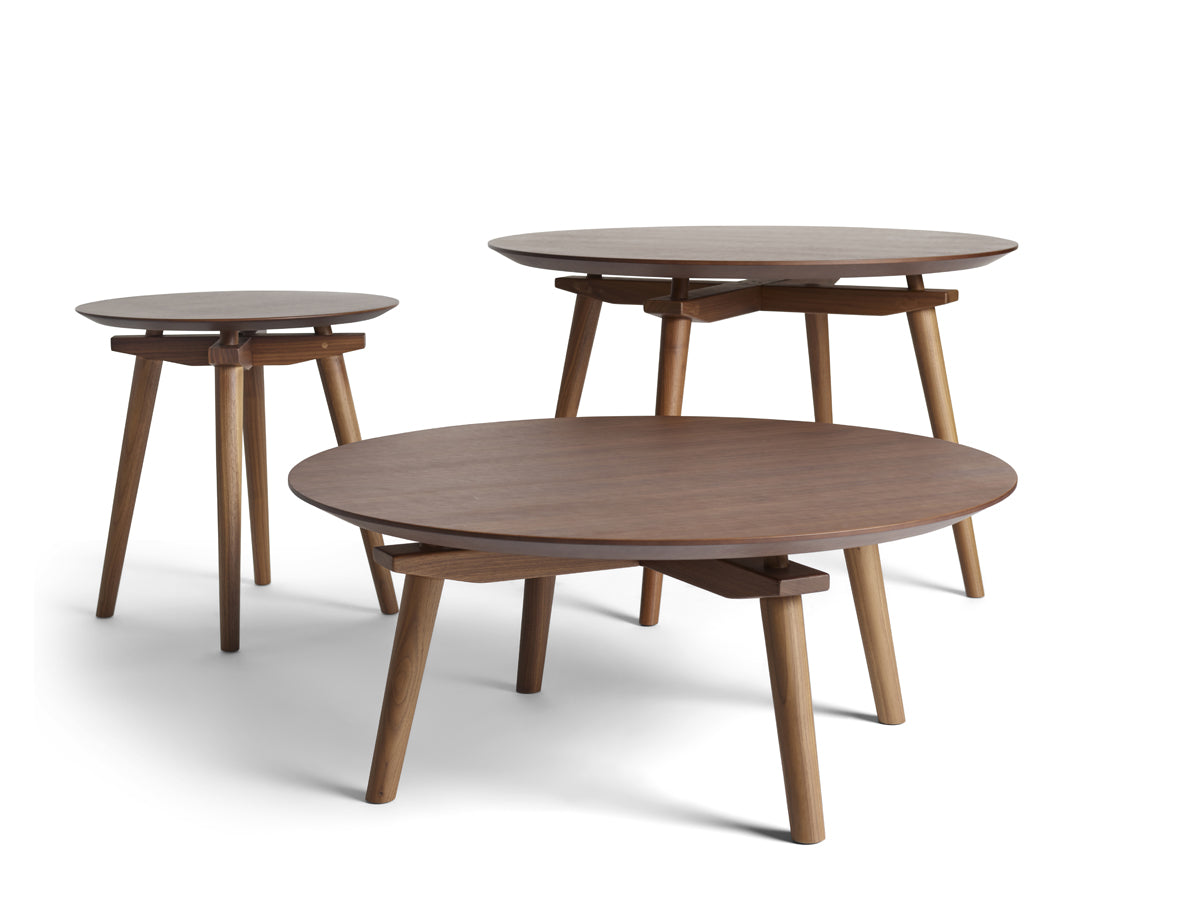 CC 44 Club Table natural walnut