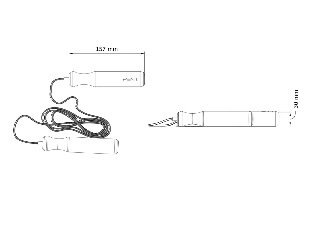 PENT | SIENNA™ Premium Skipping Rope