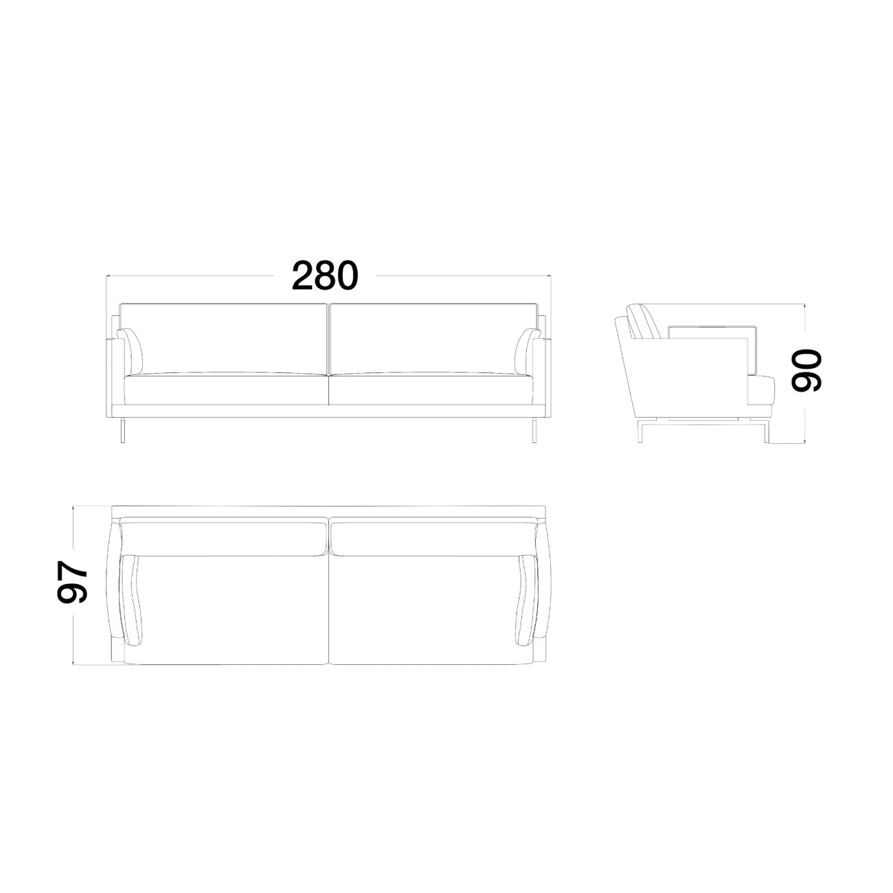 COCOON NABUK SOFA I $23,892.00