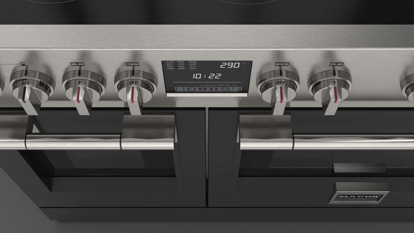 FULGOR MILANO | 48" FREESTANDING PROFESSIONAL INDUCTION RANGE | $14,499.00 - $16,418.00
