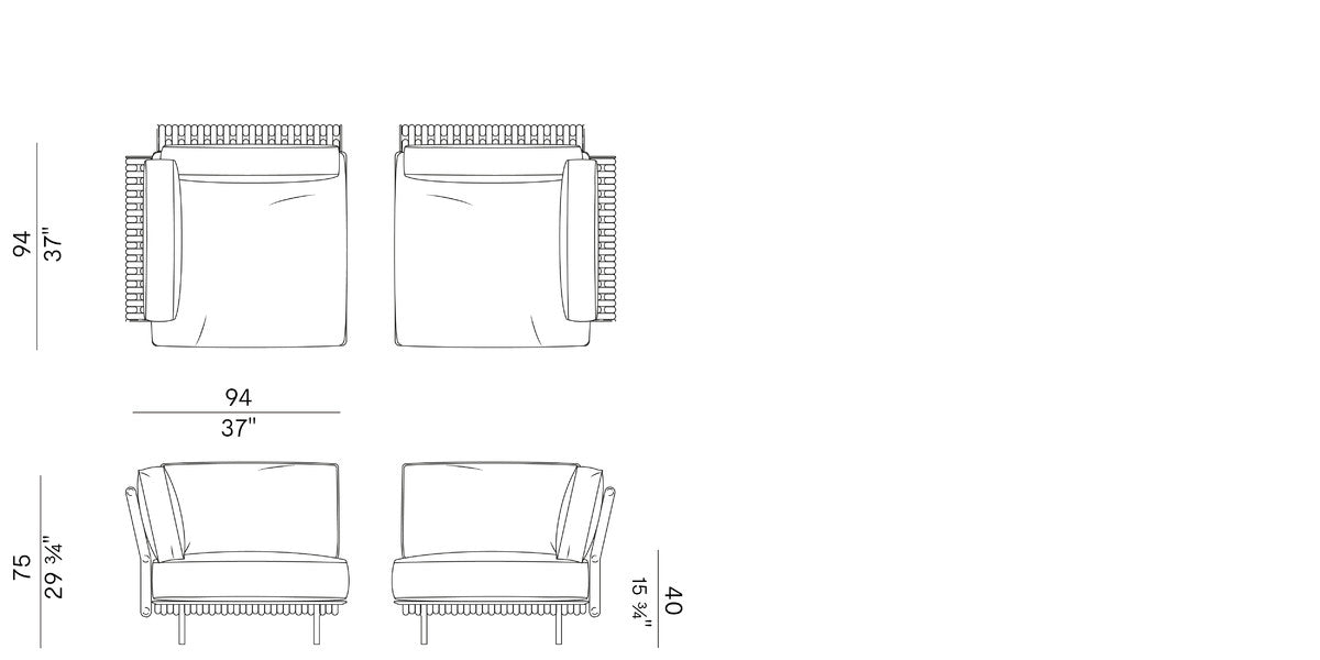 POTOCCO | Soul Sofa