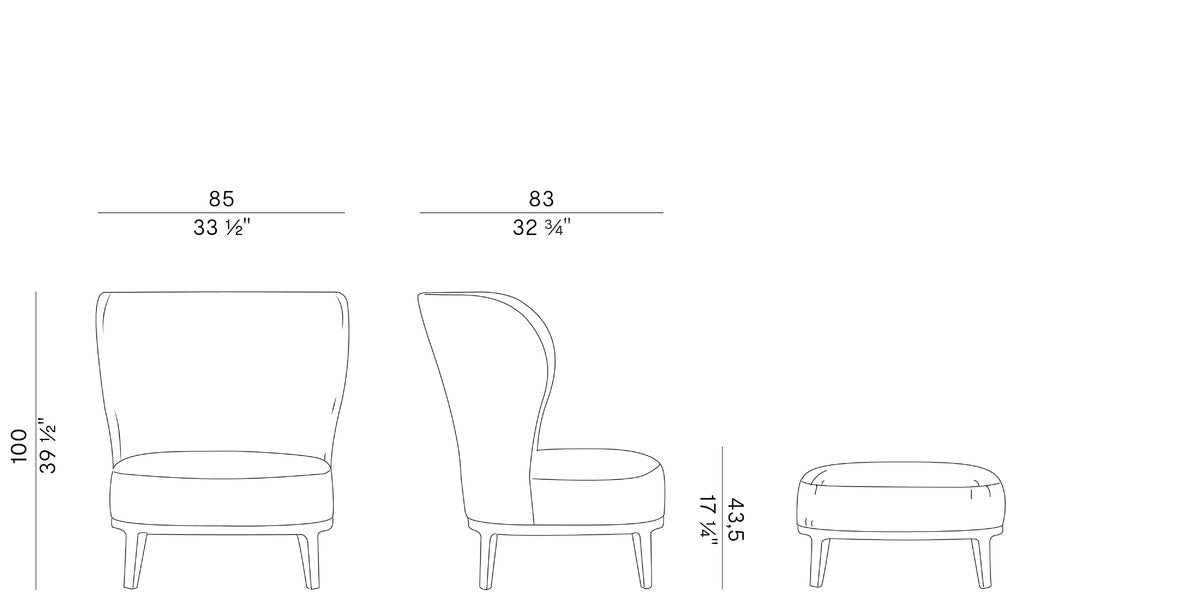 POTOCCO | Spring Armchair