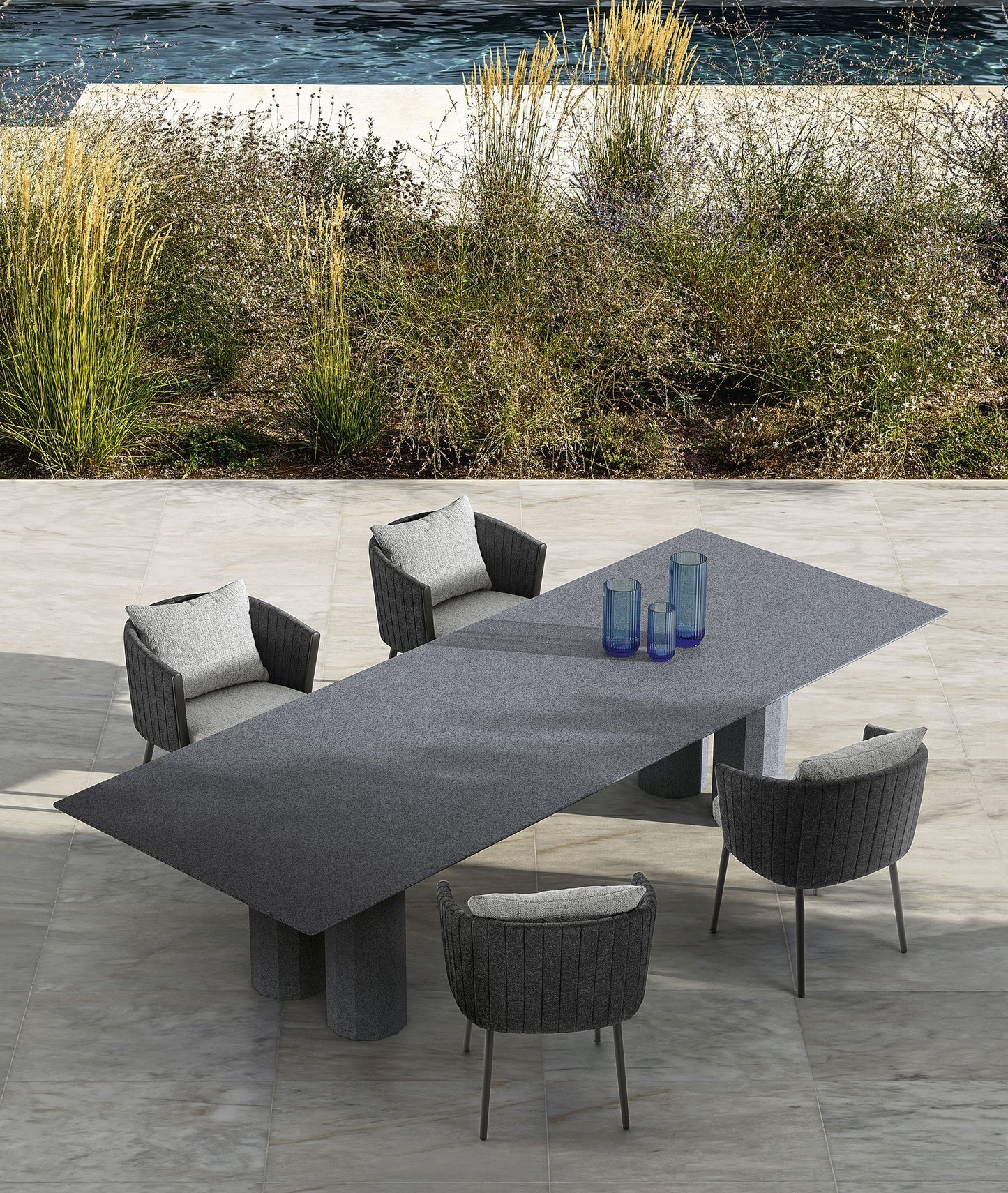 TALENTI | SALINAS CEMENT DINING TABLE - $16,586.08 - $21,432.27