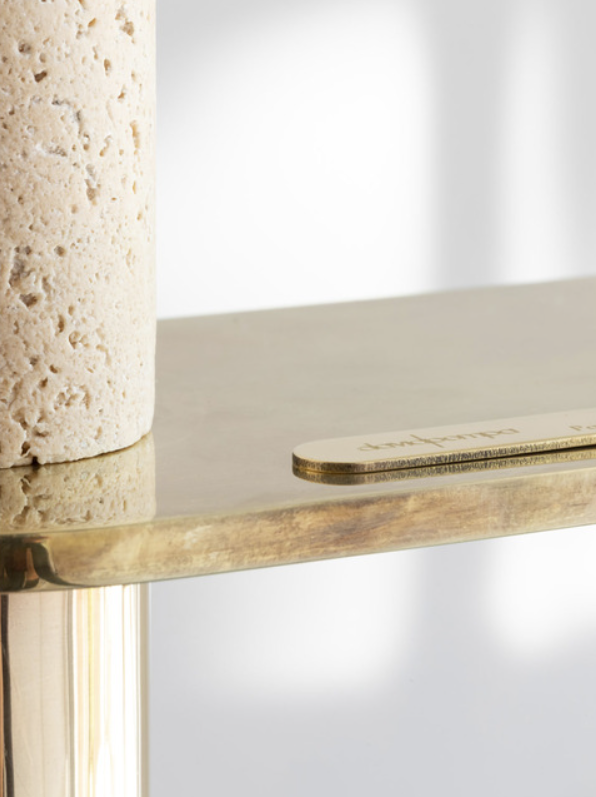 META POLISHED BRASS | Mini Parallel Pendant by David Pompa from $4,637.60