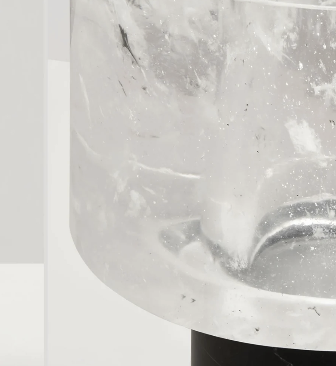 MINERAL TABLE LAMP by Gilles Caffier - $7,500.00