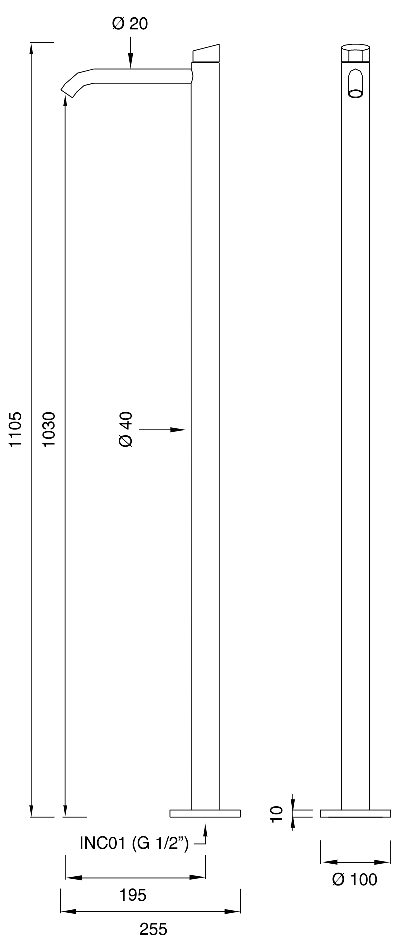 ZIQ41 | Faucet by CEA Design - $1,802.00 - $5,277.00