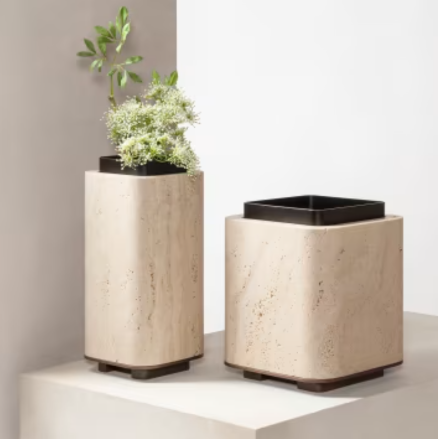 GIOBAGNARA | LLOYD LARGE LOW VASE BY GIOBAGNARA | $2,545.00