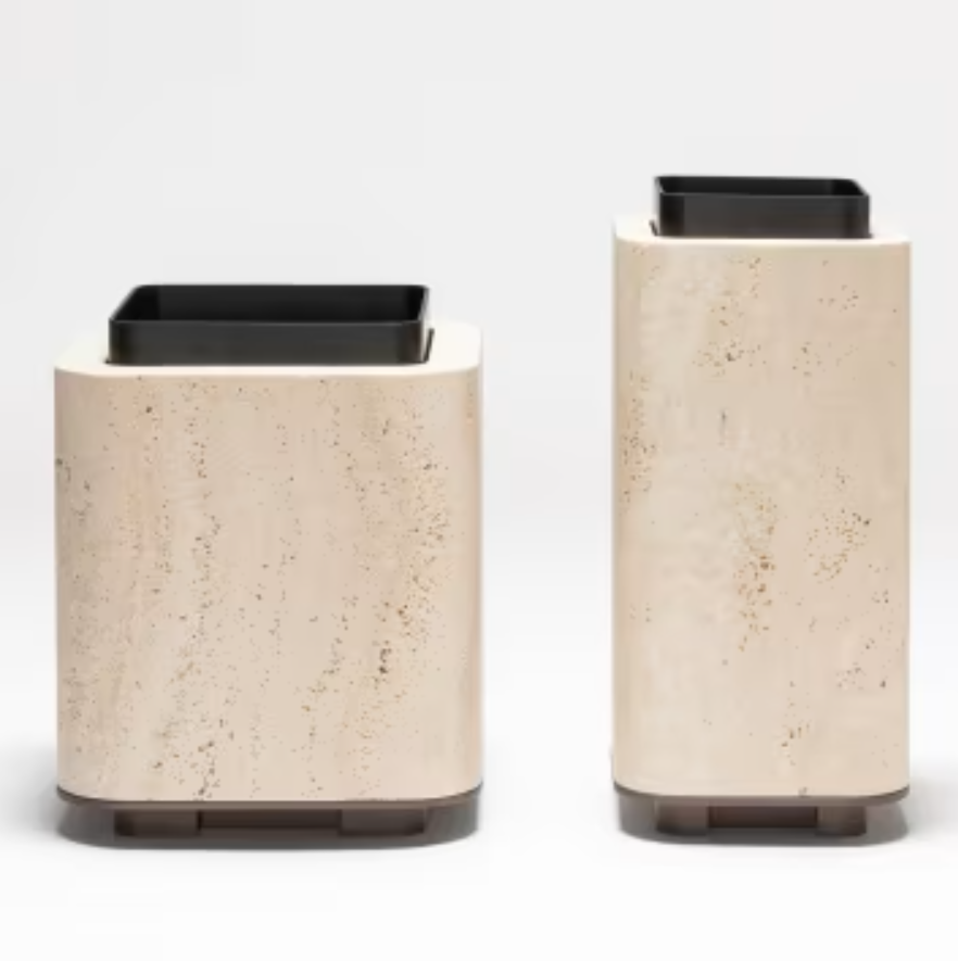 GIOBAGNARA | LLOYD LARGE LOW VASE BY GIOBAGNARA | $2,545.00