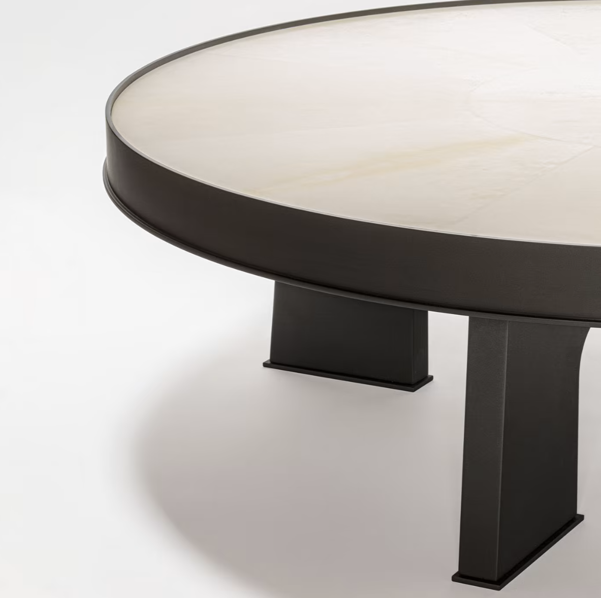 ATTICA ROUND PARCHMENT COFFEE TABLE $20,695.00