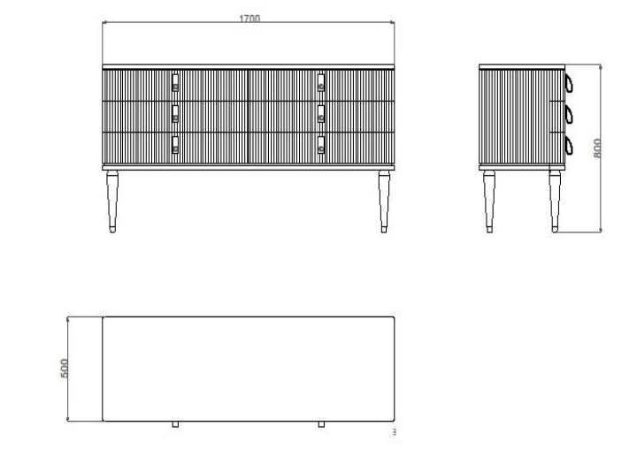 CPRN HOMOOD Cocoon Dresser - $17,449.00