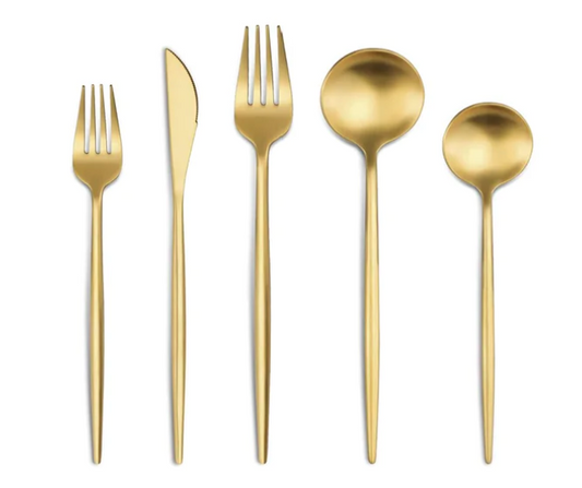 Gold Silverware - $148.00