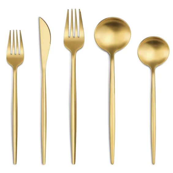 Gold Silverware - $148.00