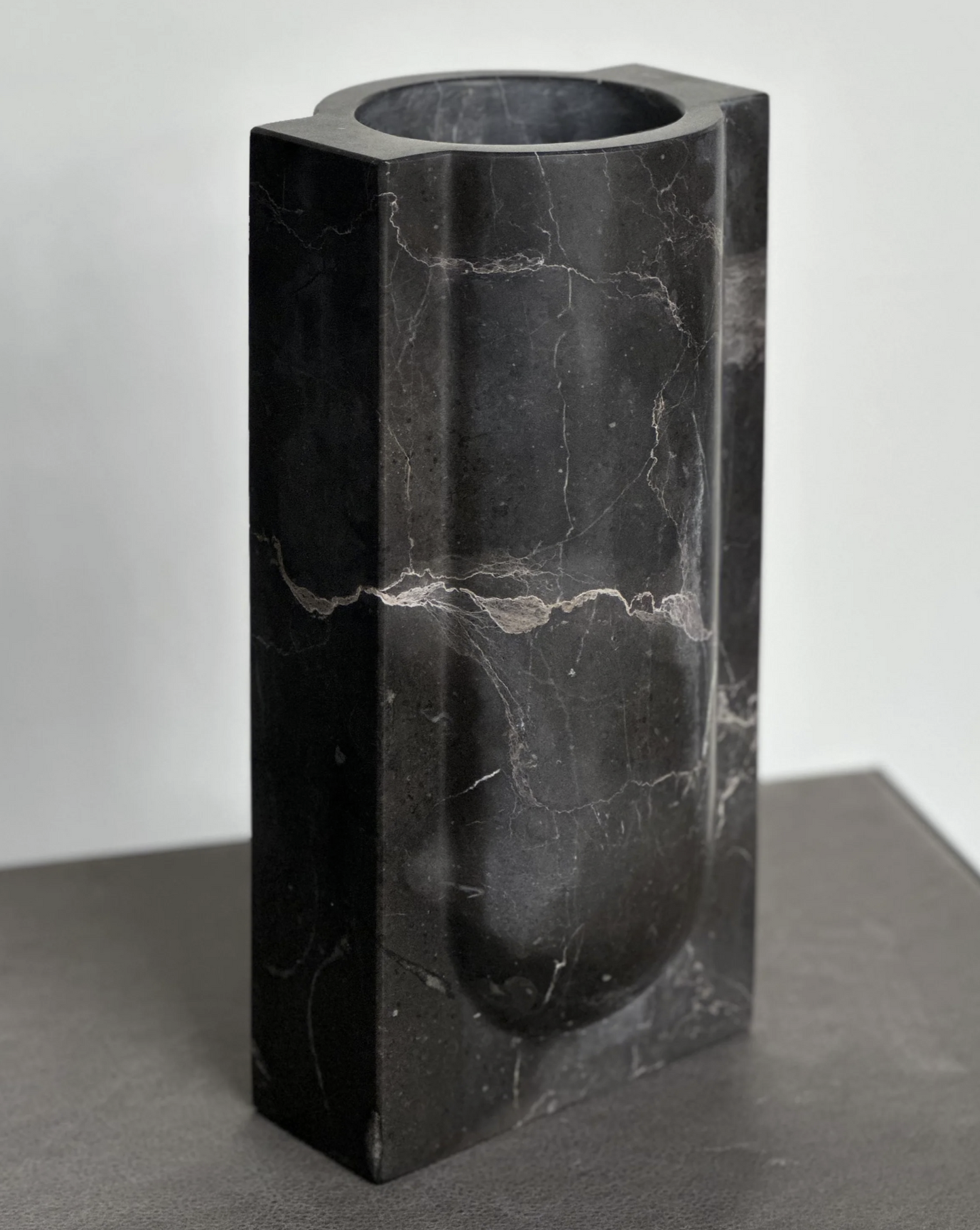 BRANDT COLLECTIVE - ARC VASE LARGE - SHADOW BLACK - $1,298.00