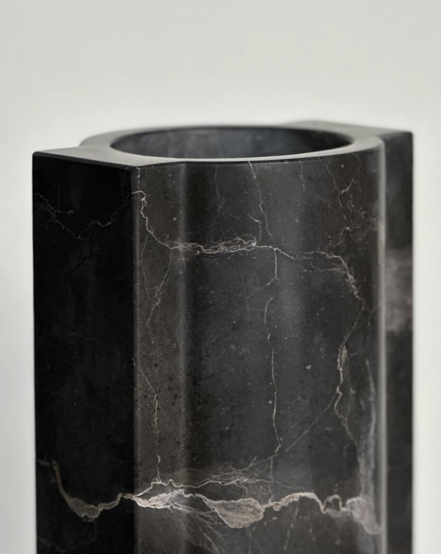 BRANDT COLLECTIVE - ARC VASE MEDIUM - SHADOW BLACK - $965.00