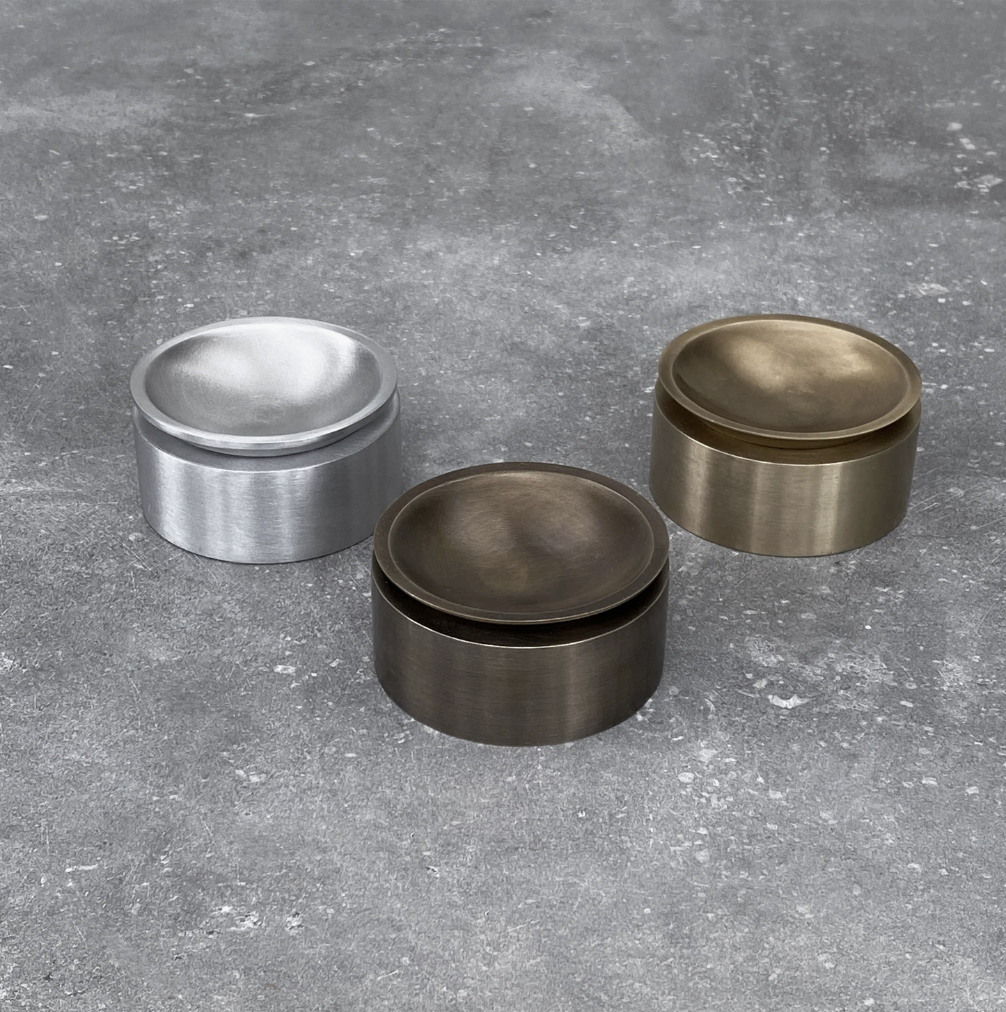 PIETRA CASA - EDO CANISTER SMALL - SATIN BRASS - $381.18