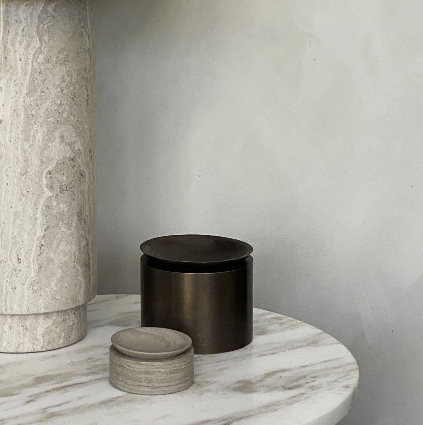 PIETRA CASA - EDO CANISTER SMALL - SMOKE GREY - $267.09