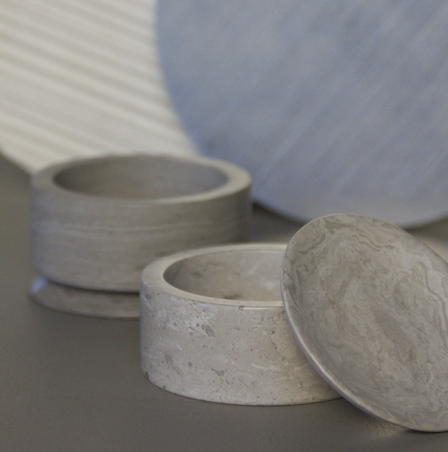 PIETRA CASA - EDO CANISTER SMALL - CHALK GREY - $267.09