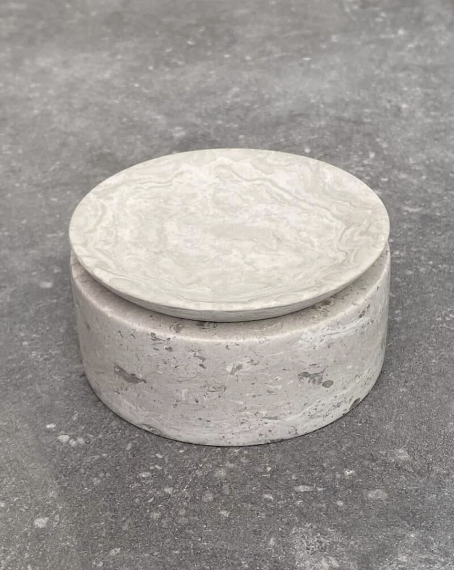 PIETRA CASA - EDO CANISTER SMALL - CHALK GREY - $267.09