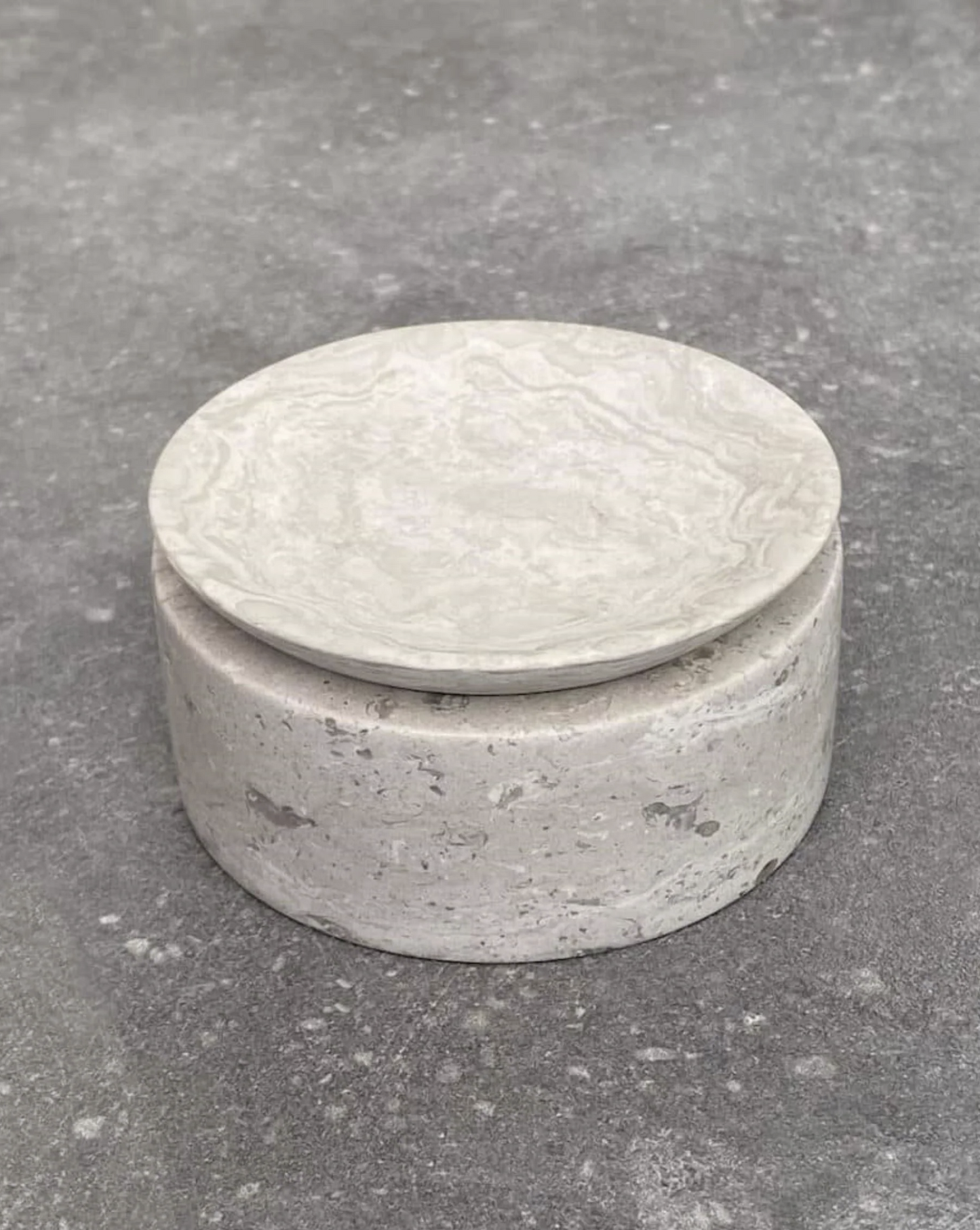 BRANDT COLLECTIVE - EDO CANISTER SMALL - CHALK GREY - $188.00