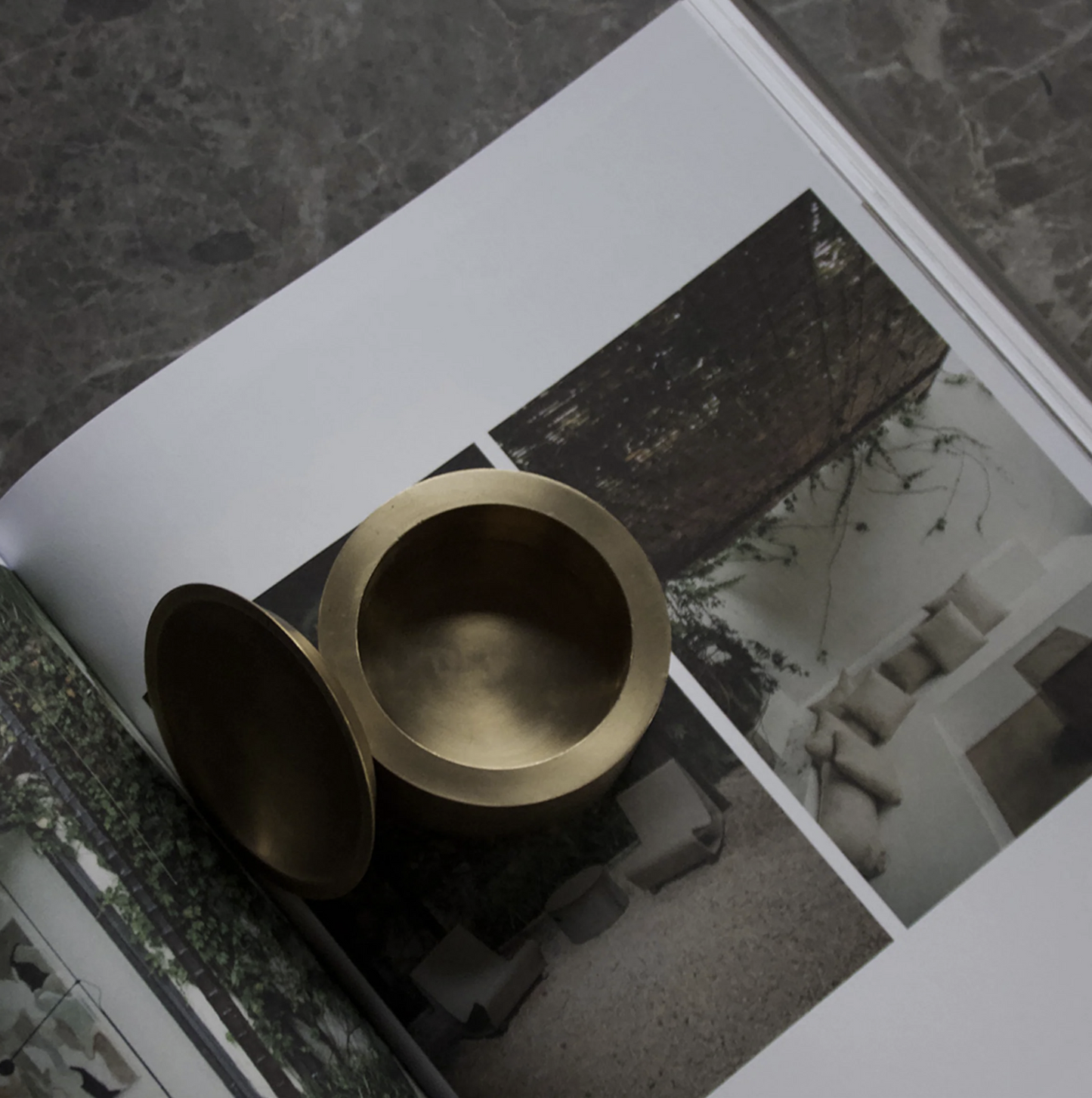 PIETRA CASA - EDO CANISTER SMALL - BURNISHED BRASS - $381.18