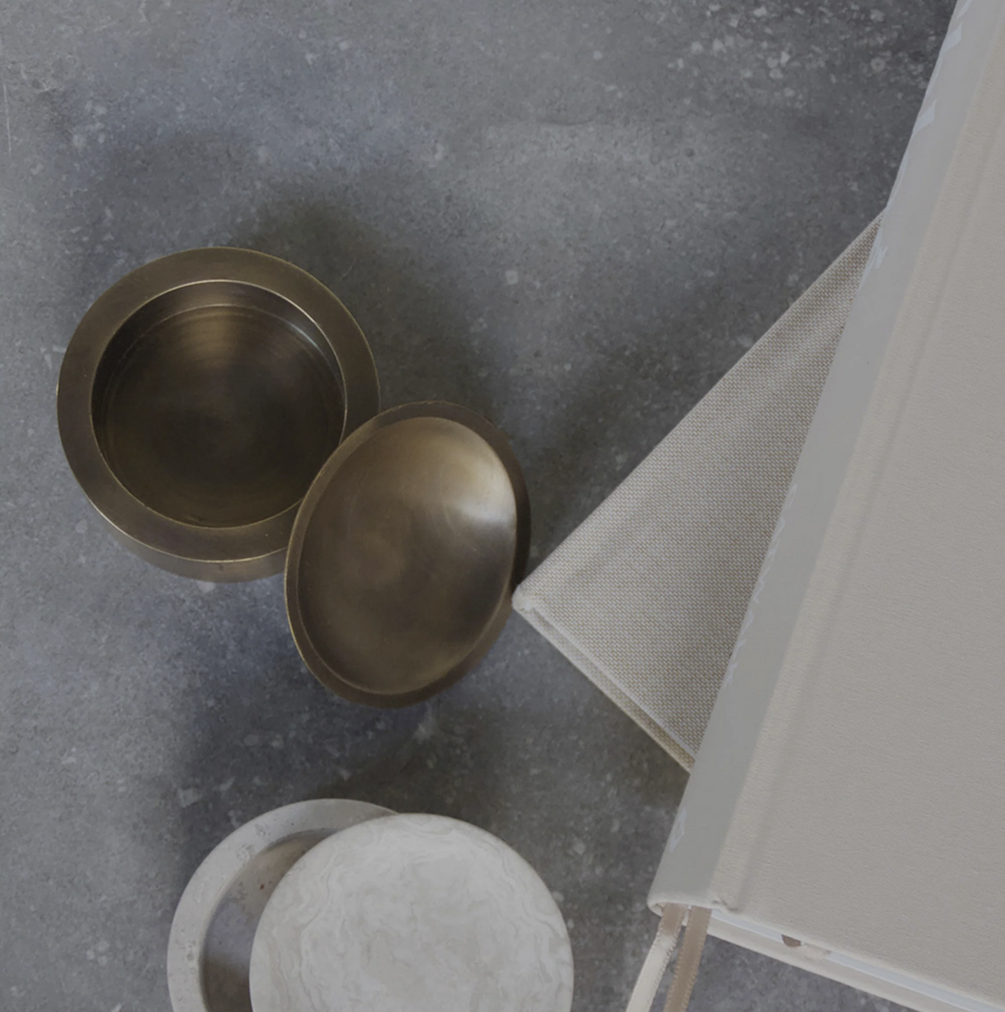 PIETRA CASA - EDO CANISTER SMALL - BURNISHED BRASS - $381.18