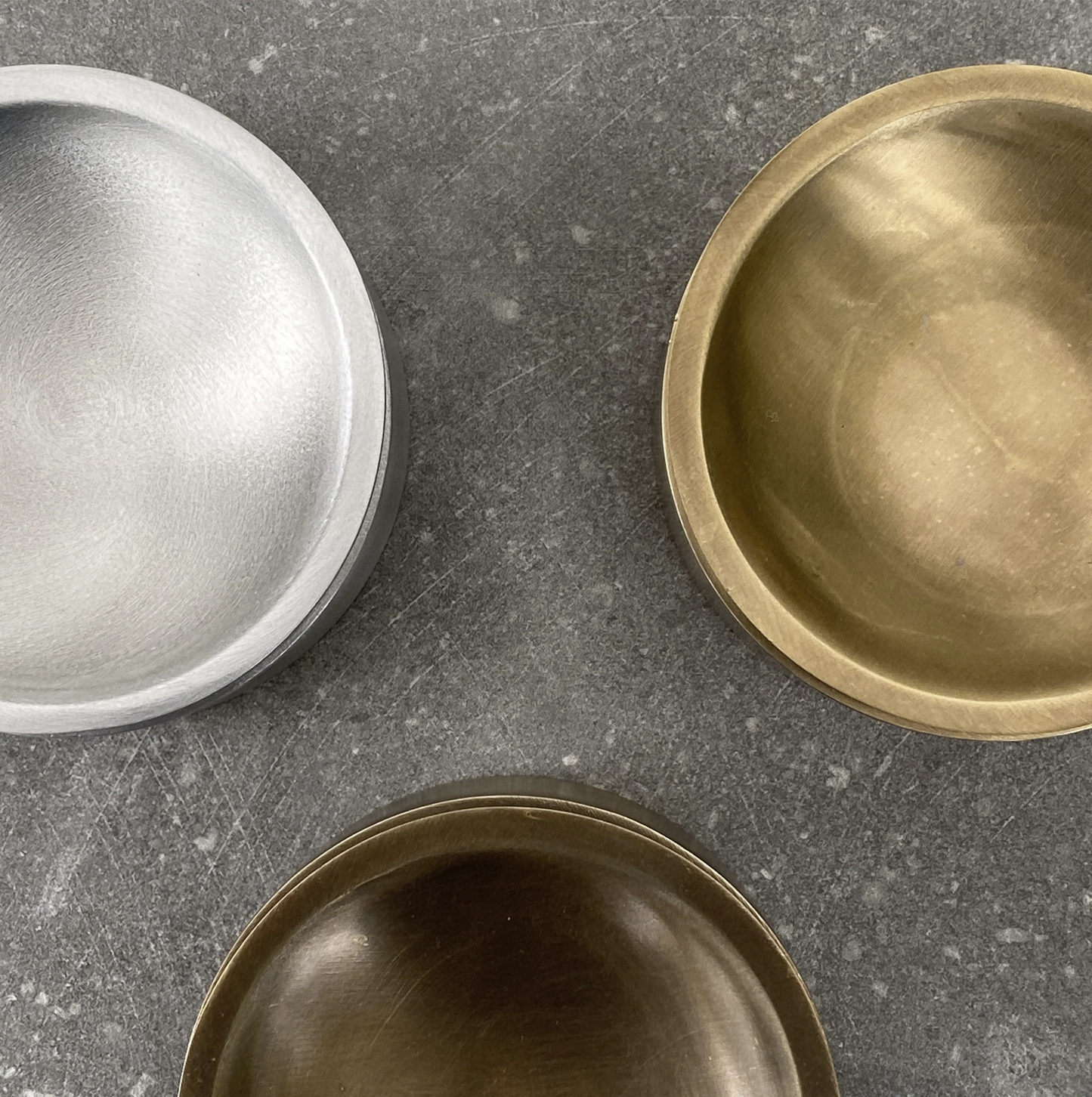 PIETRA CASA - EDO CANISTER MEDIUM - SATIN BRASS - $1068.90