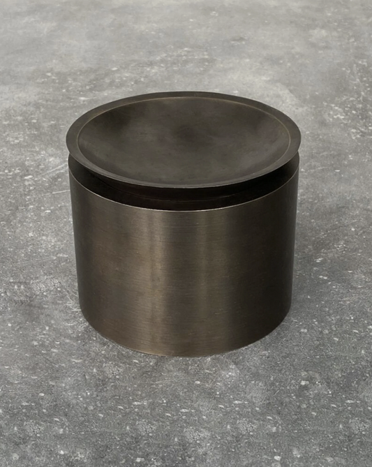 PIETRA CASA - EDO CANISTER MEDIUM - BURNISHED BRASS - $1068.90
