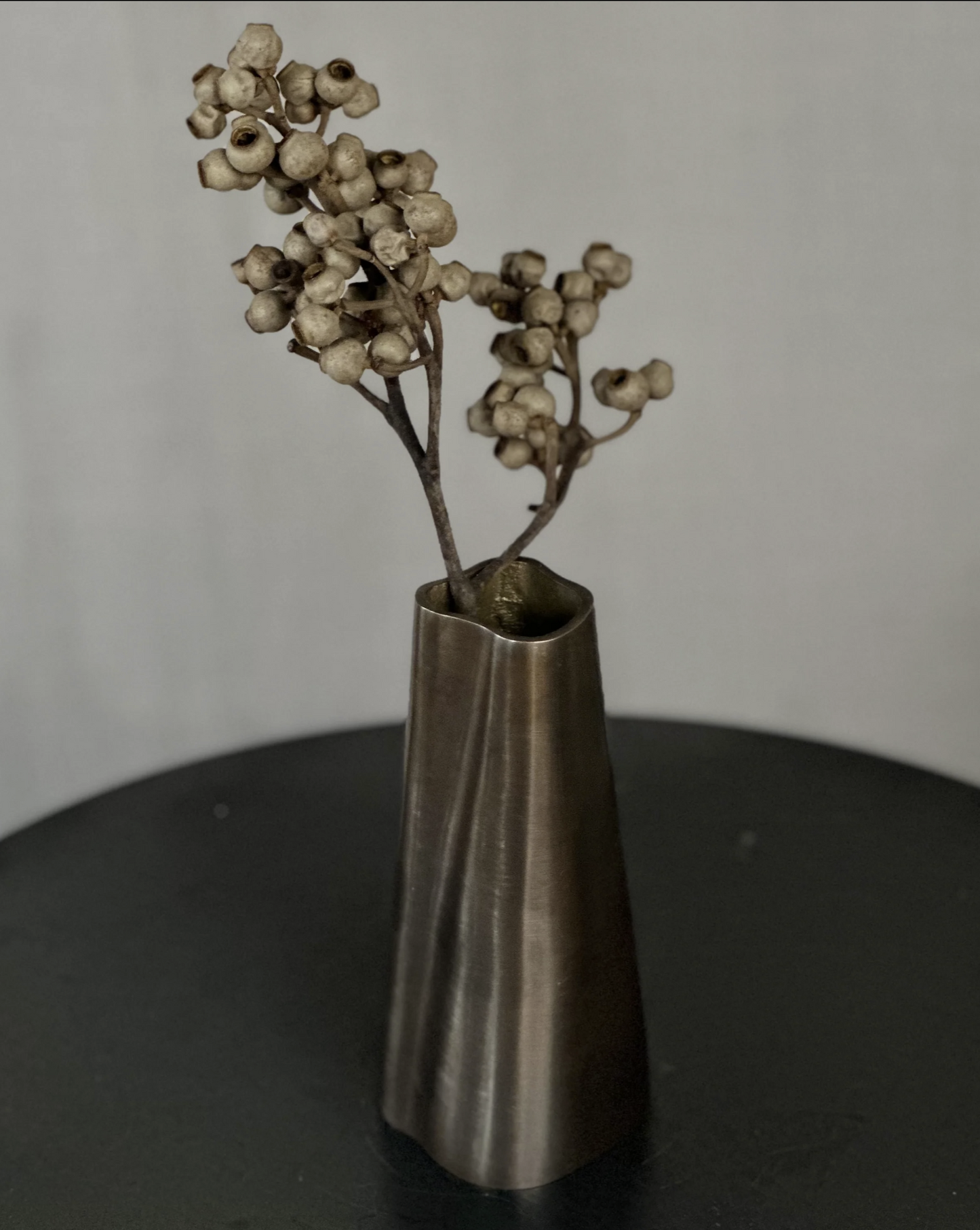 PIETRA CASA - TRUNK VASE MEDIUM - BURNISHED BRASS - $423.39