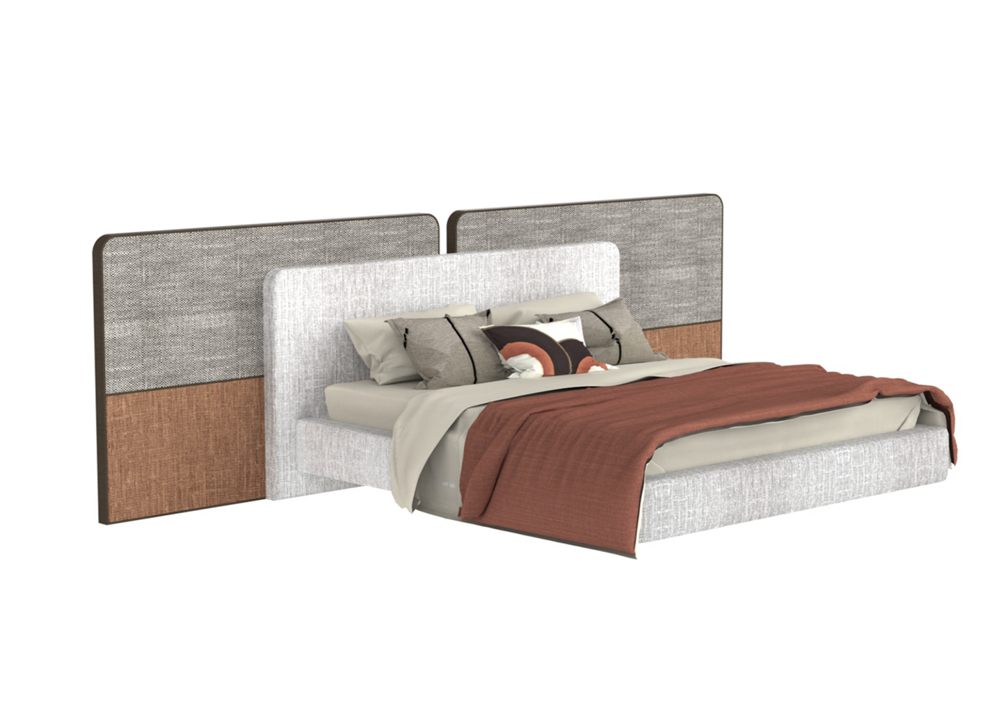 PIETRA CASA - TOKYO BED - $9,210.00