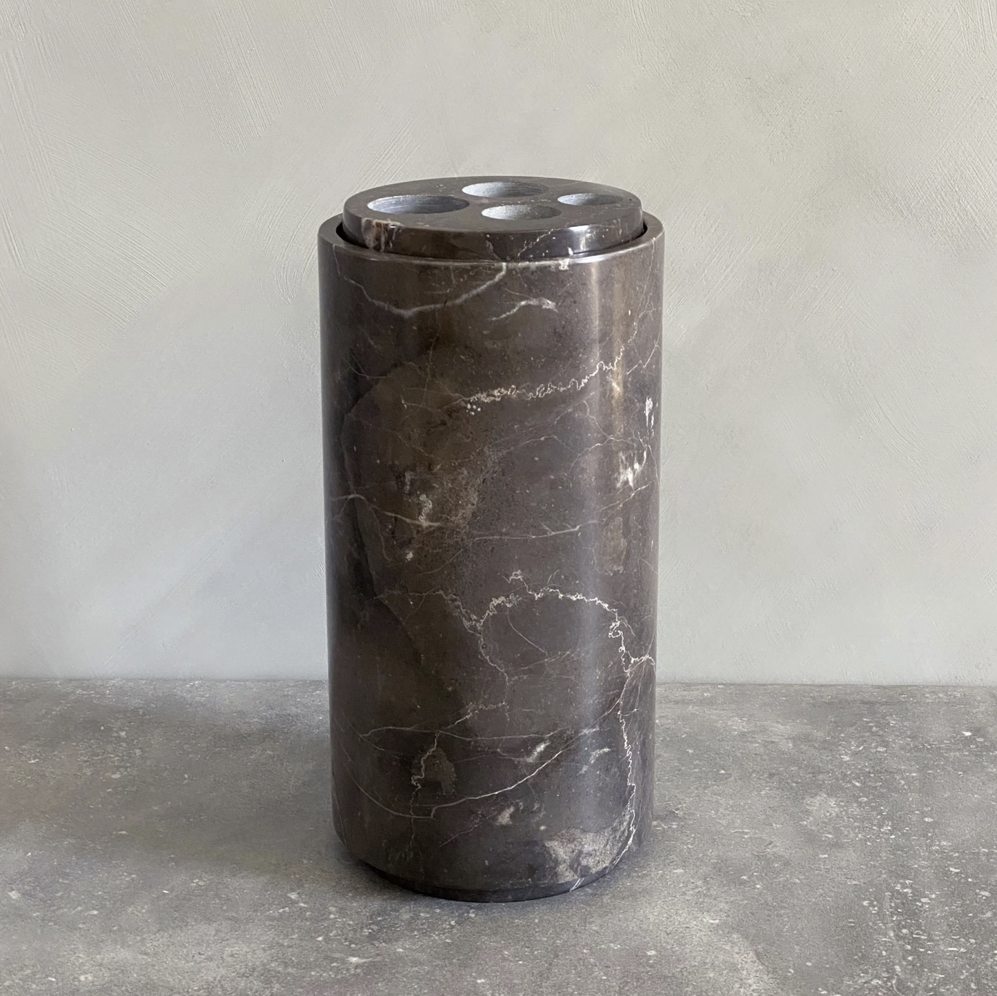 BRANDT COLLECTIVE - STEM VASE LARGE - SHADOW BLACK - $908.00