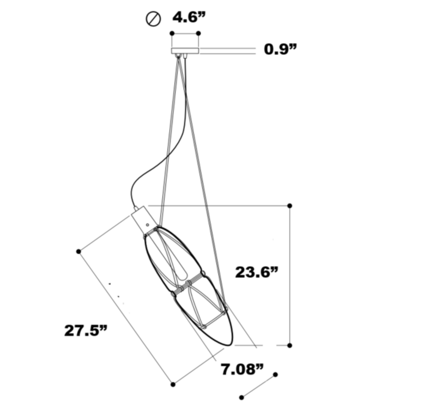 BOMMA - SHIBARI PENDANT - From $1,872.00 - $8,250.00