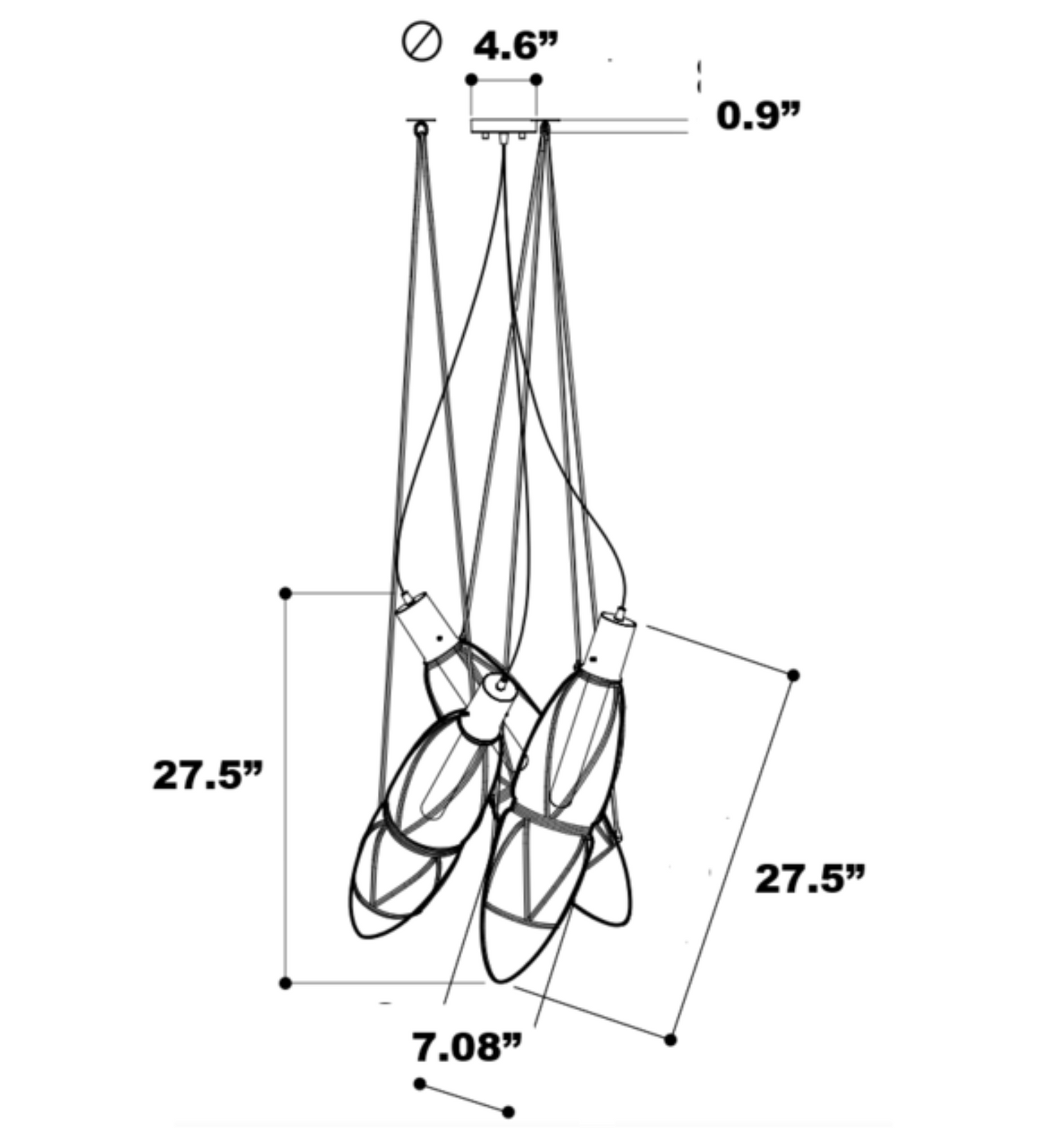 BOMMA - SHIBARI PENDANT - From $1,872.00 - $8,250.00
