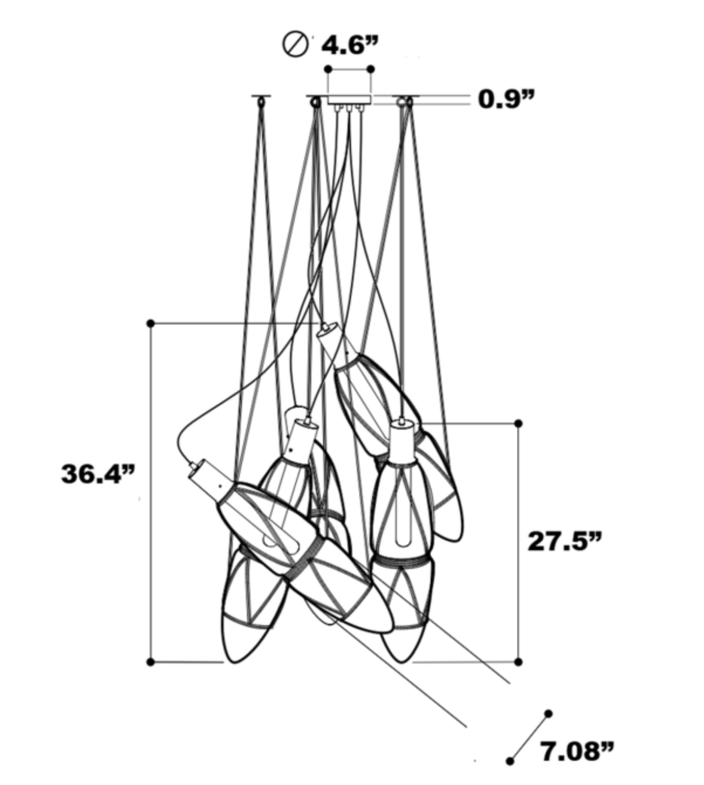 BOMMA - SHIBARI PENDANT - From $1,872.00 - $8,250.00