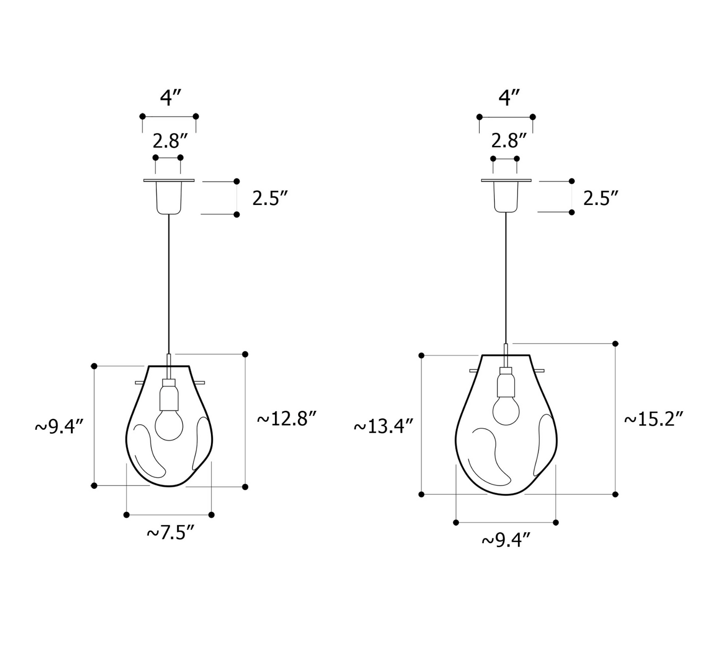 BOMMA - SOAP PENDANT SMALL - From $894.00 - $1,096.00