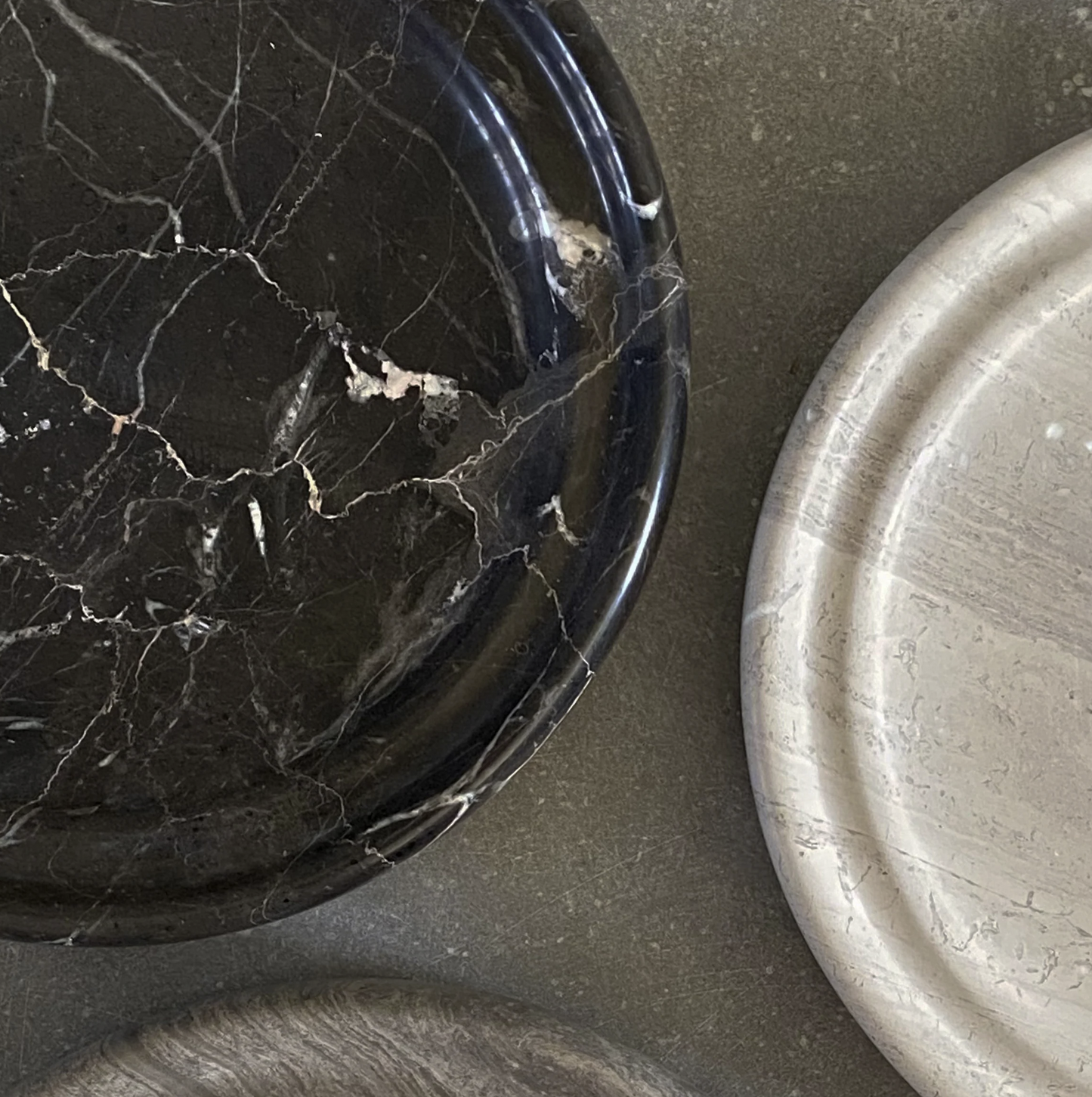 PIETRA CASA - SABI BOWL GROOVED - SHADOW BLACK - $759.27