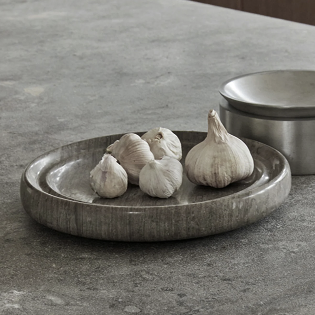 PIETRA CASA - SABI BOWL GROOVED - CHALK GREY - $759.27