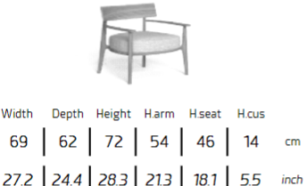 TALENTI | EVER LIVING ARMCHAIR - $5,135