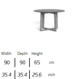TALENTI | EVER CIRCLE DINING TABLE - $5305.97 - $9,016.90