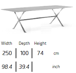 TALENTI | GEORGE DINING TABLE - $10,259.64 - $17,854.42