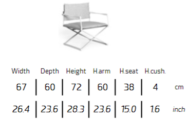 TALENTI | RIVIERA LOUNGE ARMCHAIR - $2,488.58