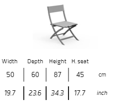 TALENTI | QUEEN FOLDING CHAIR - $405.29